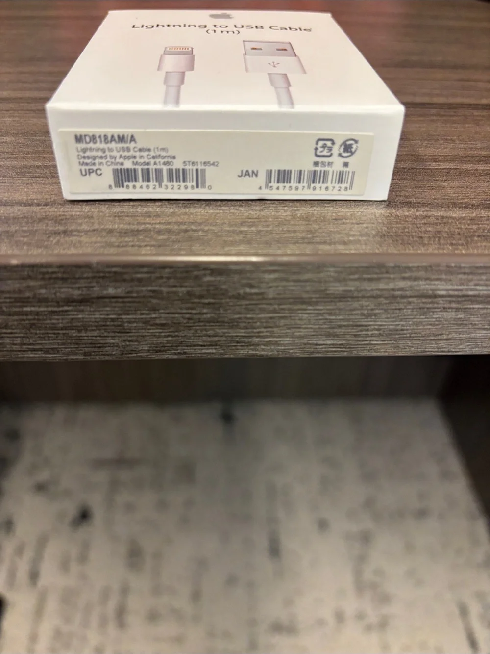 Apple Lightning to USB Cable (1m) — White